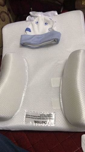 Baby Anti-Roll Sleep Positioning Pillow with Head Elevation (0-4 Months) photo review