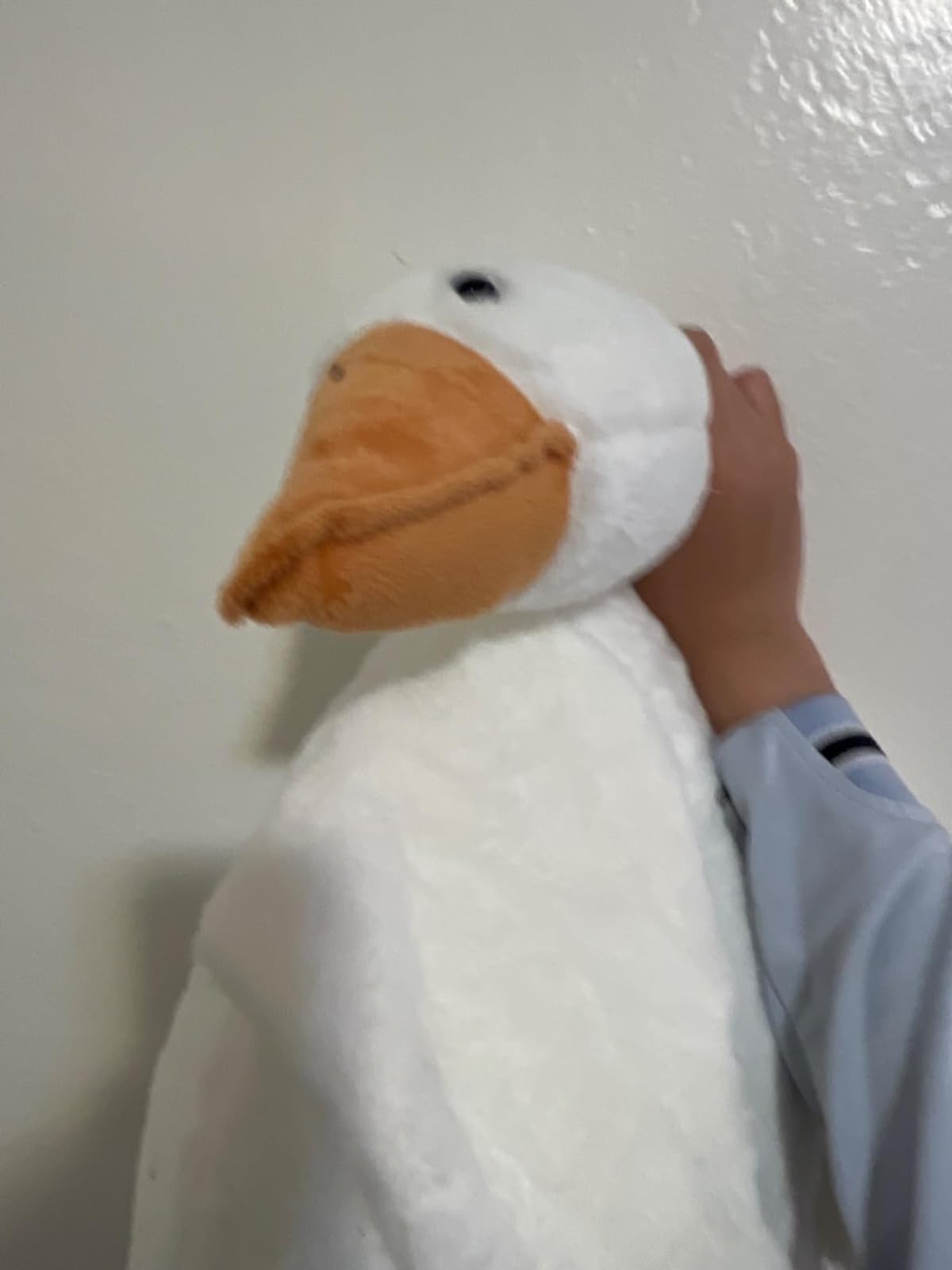 Big White Goose Plush Toy Soft Stuffed Animal 20-65 inches photo review