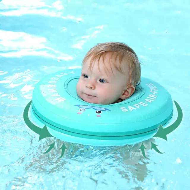 Non-Inflatable Baby Swim Ring for Safe Floating - Image 3