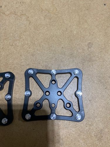 Ultralight Aluminum Clipless Pedal Adapters – Anti-Slip Platform photo review