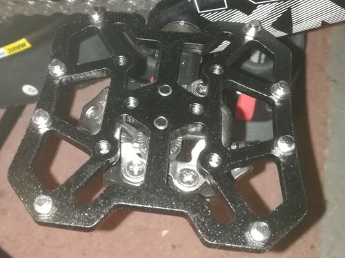 Ultralight Aluminum Clipless Pedal Adapters – Anti-Slip Platform photo review