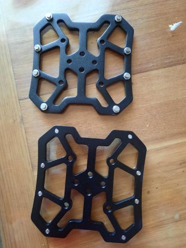 Ultralight Aluminum Clipless Pedal Adapters – Anti-Slip Platform photo review