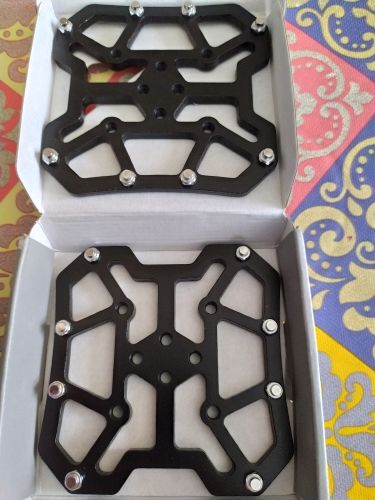 Ultralight Aluminum Clipless Pedal Adapters – Anti-Slip Platform photo review