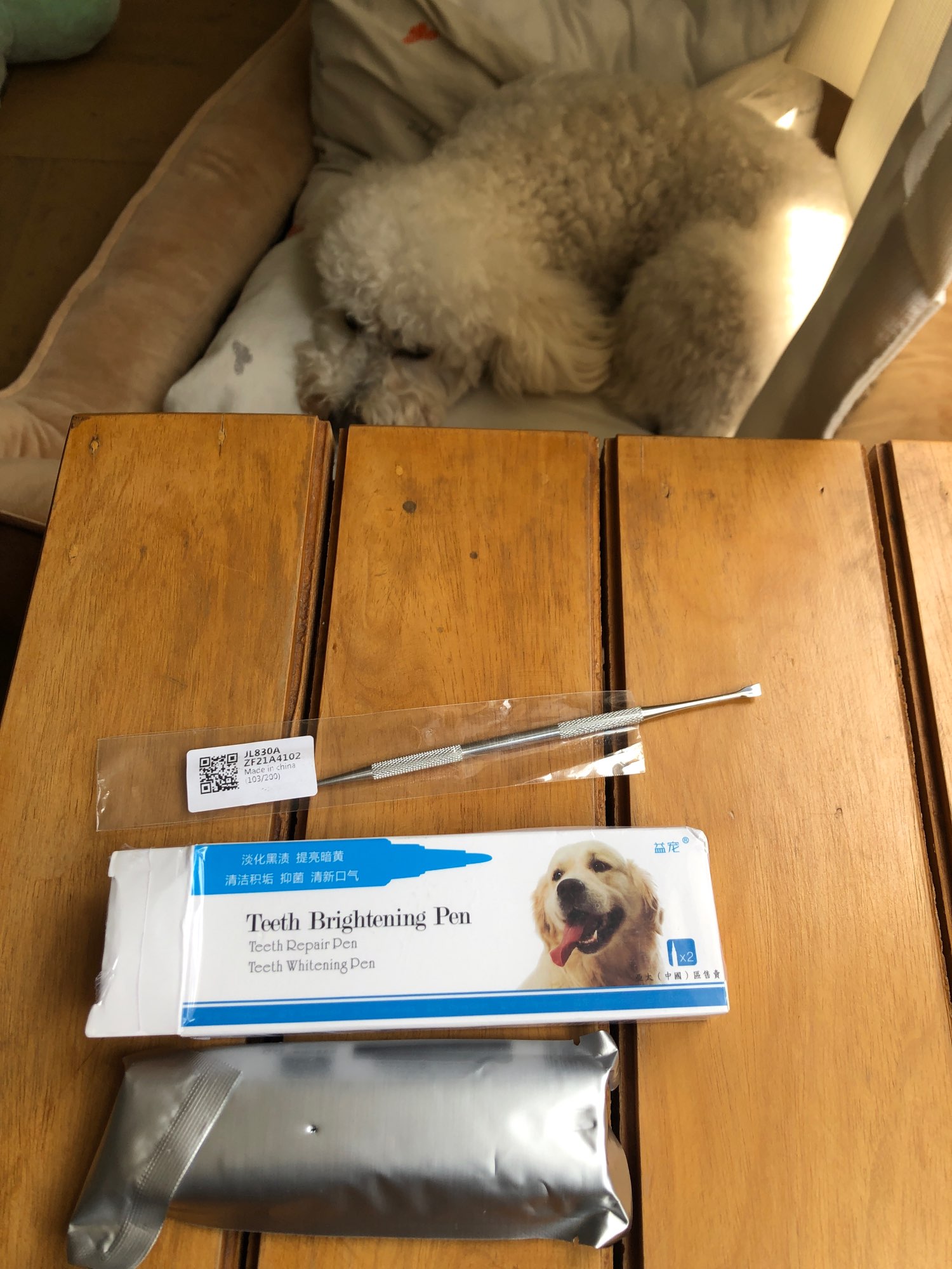 Dog Teeth Plaque Removing Pens (Set 2 Pens) photo review