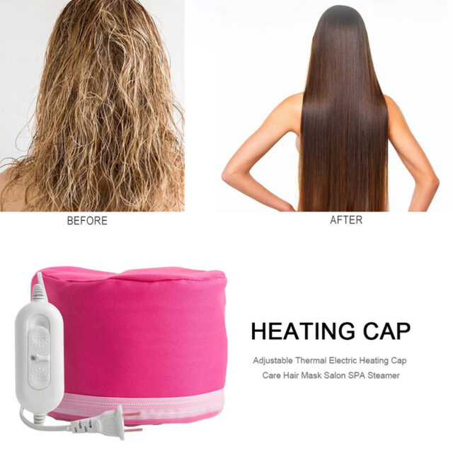 220V Hair Steamer Cap with Temperature Control - Image 4