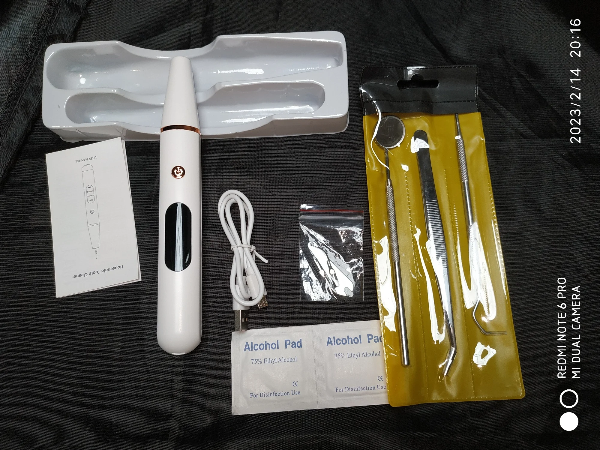 Electric Sonic Dental Scaler – Tartar & Plaque Remover, Teeth Whitening, LED, Portable photo review