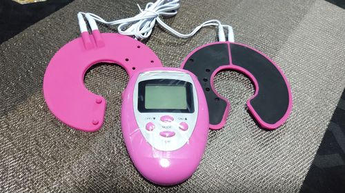 Breast Enhancement Massager – TENS Therapy & Cup Lifting Pads photo review