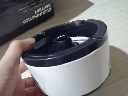 Smart Smokeless Ashtray with Air Purifier & Aroma photo review