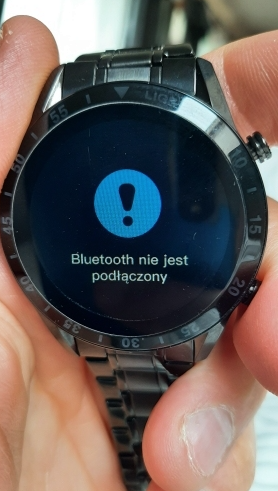 Luxury Full Circle Touch Screen Bluetooth Smart Watch with Steel Band photo review
