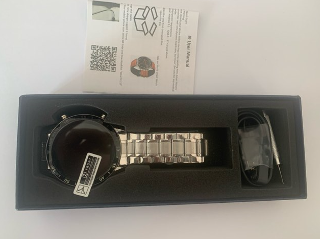 Luxury Full Circle Touch Screen Bluetooth Smart Watch with Steel Band photo review