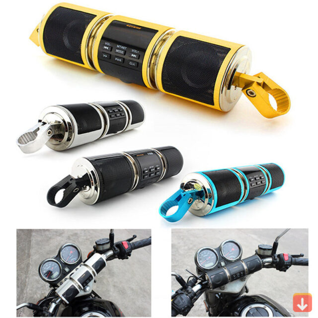 Waterproof Motorcycle Bluetooth MP3 Player with FM, USB, AUX