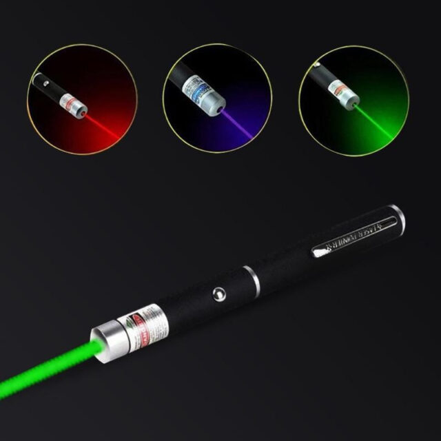 Powerful Green Blue Red Dot Laser Pointer - Image 3