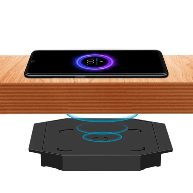 30mm Invisible Long-Distance Wireless Charging Nightstand Converter