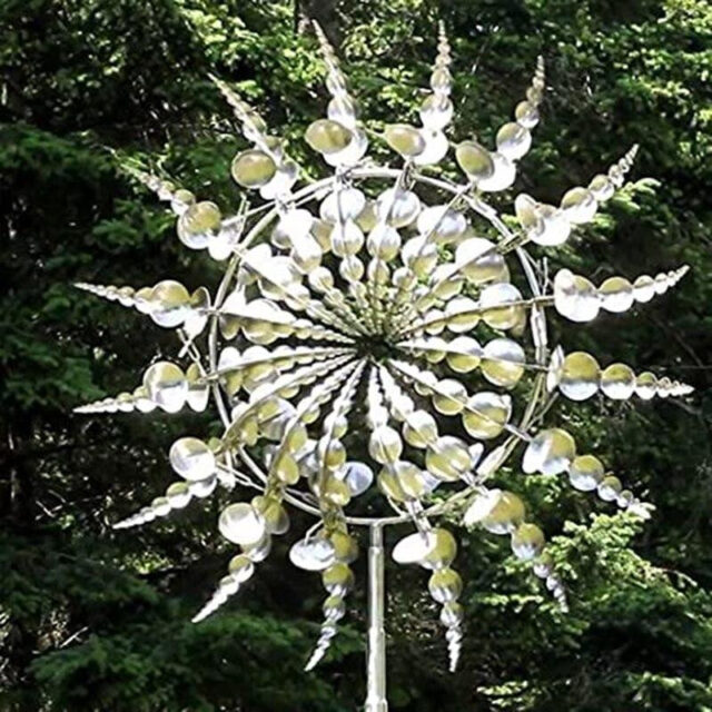 Wind Powered Kinetic Sculpture(12.2inx12.2in) - Image 5