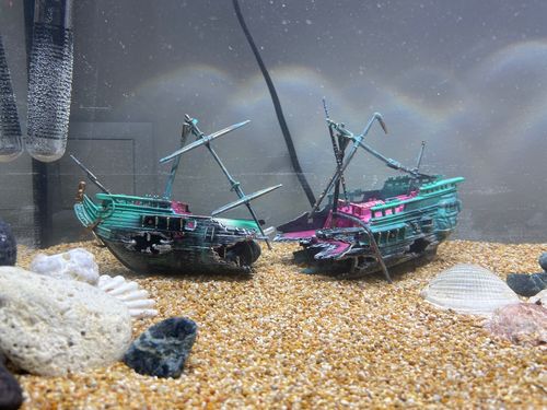 Large Split Shipwreck Boat Aquarium Decoration photo review