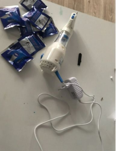Electric Pet Comb for Dogs & Cats – Effective Lice & Flea Removal photo review