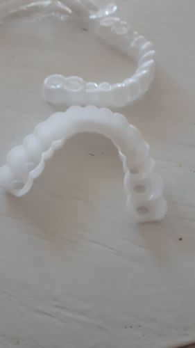 Reusable Silicone Dentures For Upper And Lower Jaws photo review