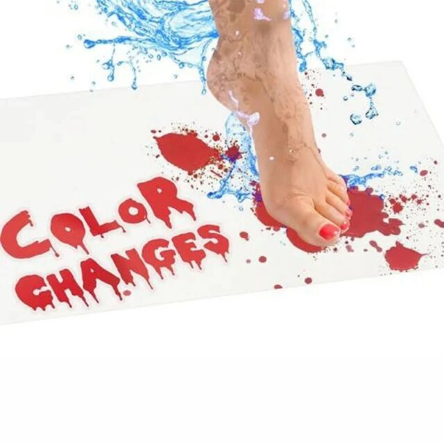 Bloody Color Changing Bath Mat - Image 3