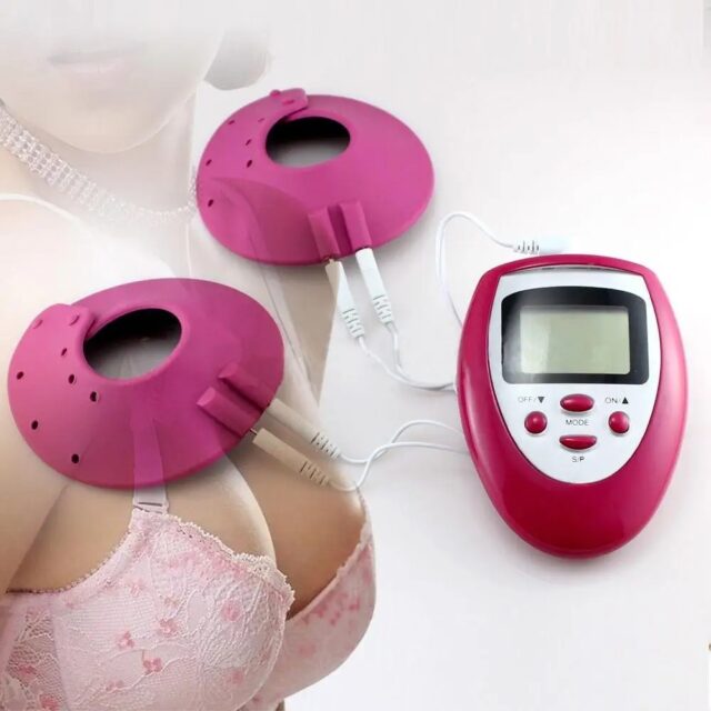 Breast Enhancement Massager – TENS Therapy & Cup Lifting Pads - Image 4