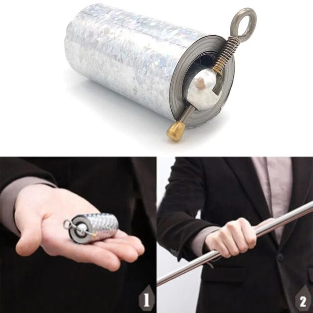 Metal Telescopic Magic Wand - Stretchable Pocket Staff - Image 6