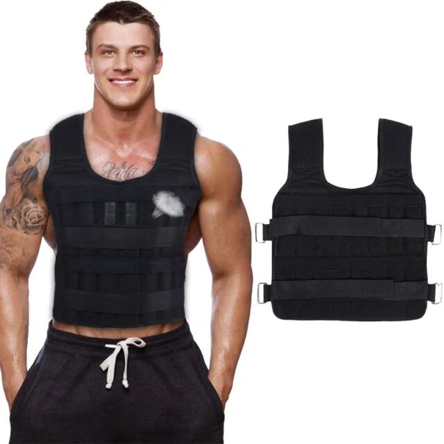 Adjustable 15KG Weighted Vest for Boxing, Running, and Training - Image 6