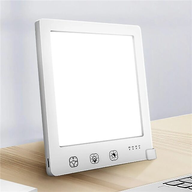 10,000 Lux LED Light Therapy Lamp with Touch Control - Image 3