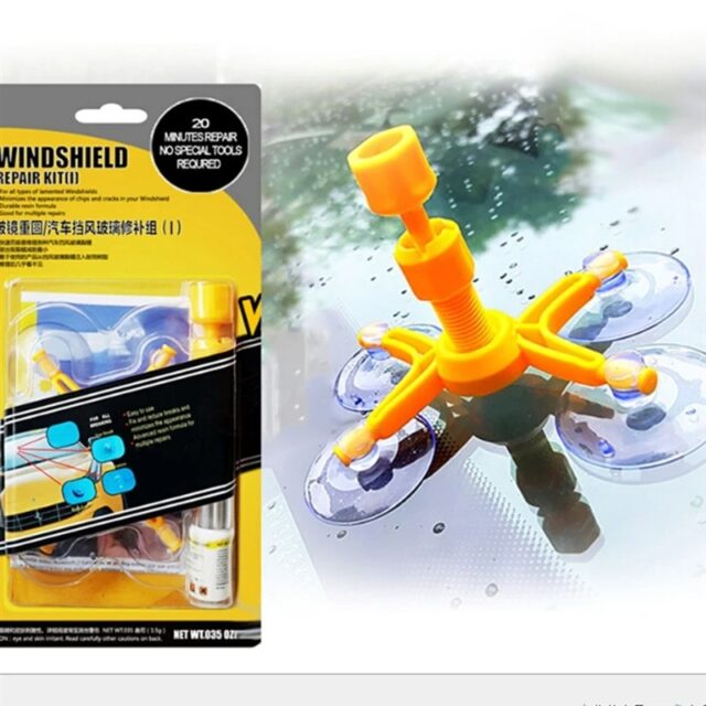 Windshield Repair Kit for Cracked Glass and Windscreens - Image 4