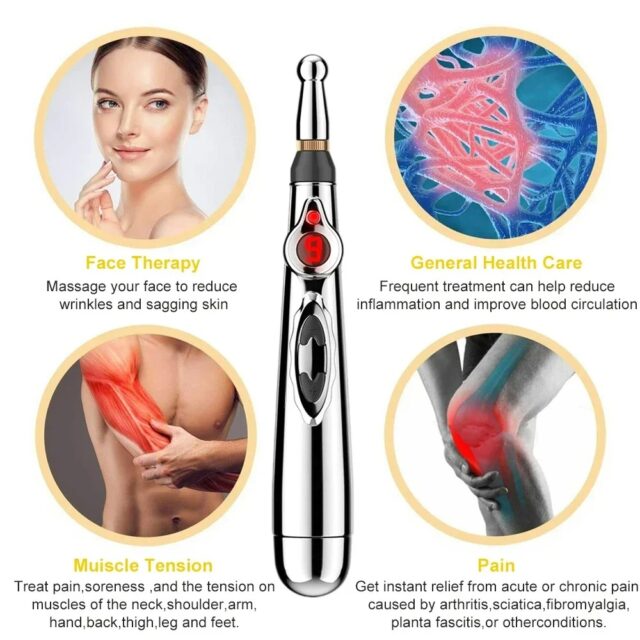 5-in-1 Electric Acupuncture Pen for Pain Relief and Meridian Therapy - Image 5