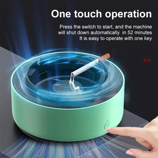 Smart Smokeless Ashtray with Air Purifier & Aroma - Image 3