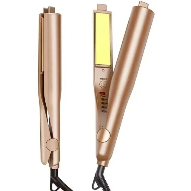 2-in-1 Hair Straightener & Curler with Negative Ions - Image 10