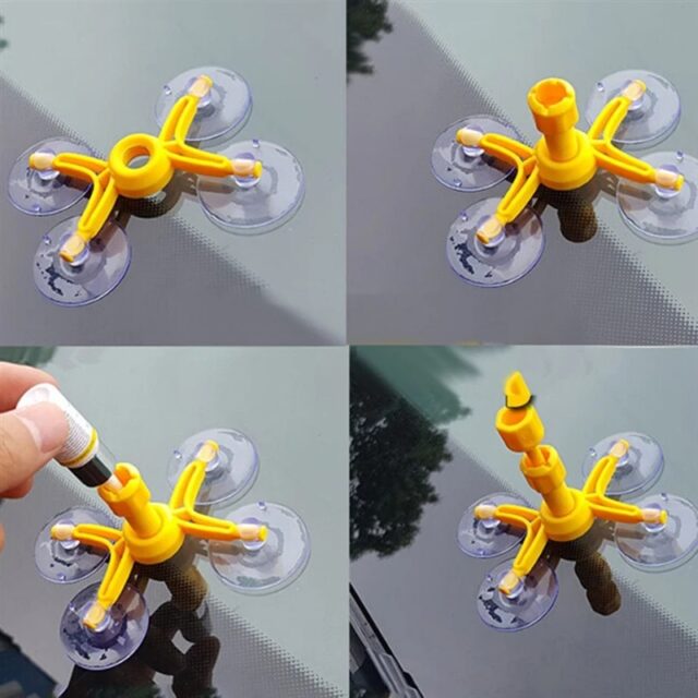 Windshield Repair Kit for Cracked Glass and Windscreens