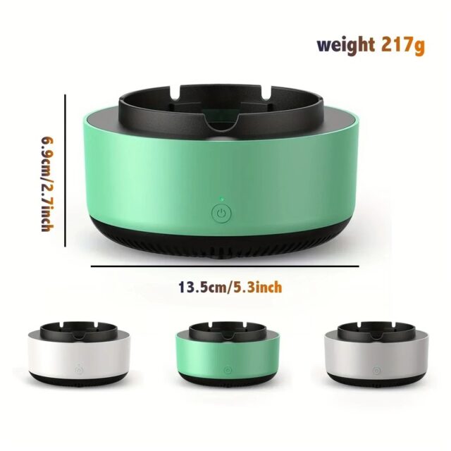 Smart Smokeless Ashtray with Air Purifier & Aroma - Image 7