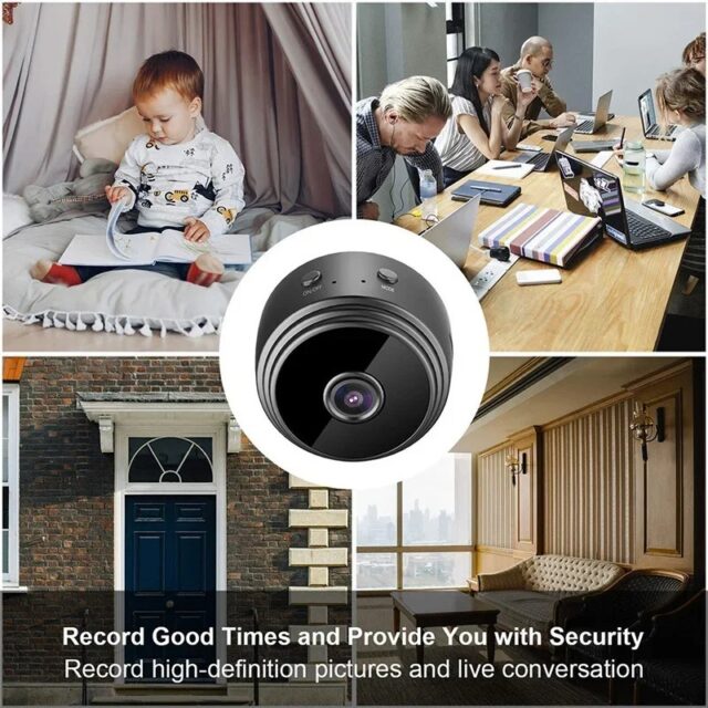 Mini 1080P WiFi Camera with Night Vision & Motion Detection - Image 8