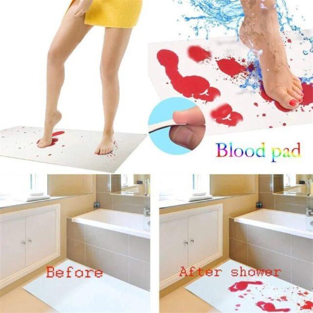 Bloody Color Changing Bath Mat - Image 7