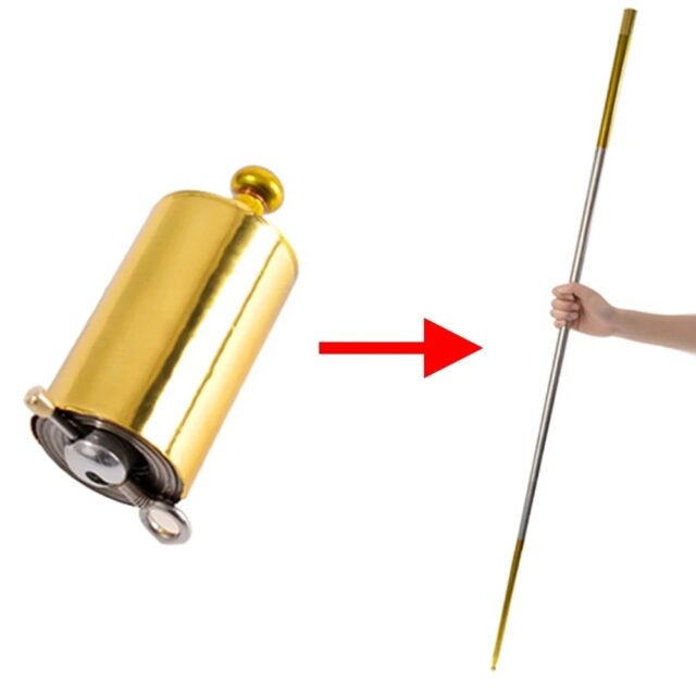 Metal Telescopic Magic Wand - Stretchable Pocket Staff - Image 10