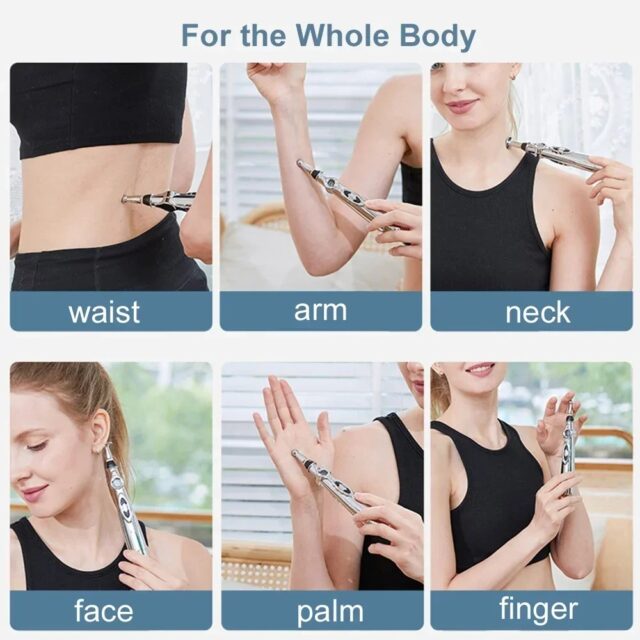 5-in-1 Electric Acupuncture Pen for Pain Relief and Meridian Therapy - Image 2