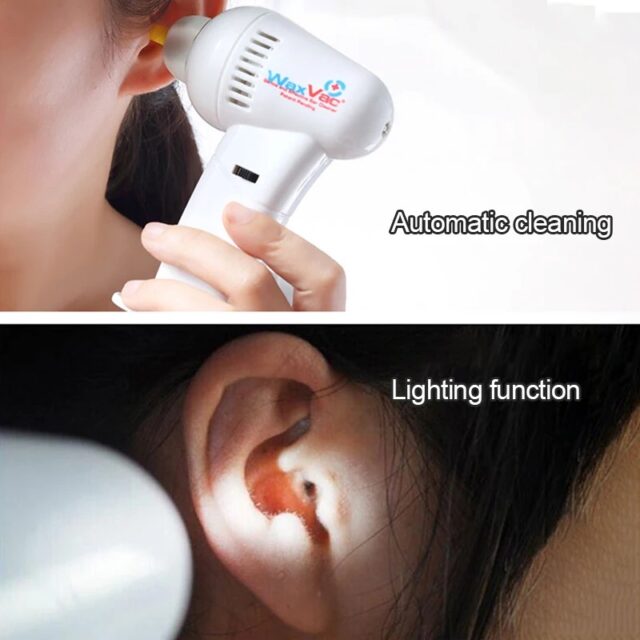Electric Ear Cleaner with Vacuum Suction, 6-Piece Set - Image 2