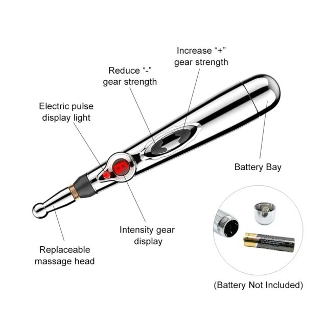 5-in-1 Electric Acupuncture Pen for Pain Relief and Meridian Therapy - Image 6