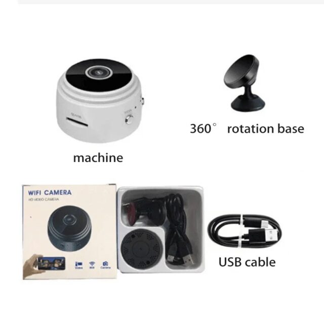 Mini 1080P WiFi Camera with Night Vision & Motion Detection - Image 10