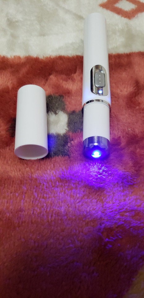 Blue Light Therapy Acne Pen with Scar Repair Cream (15g) photo review