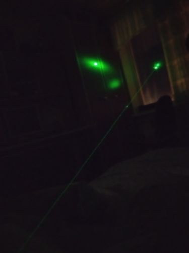 Powerful Green Blue Red Dot Laser Pointer photo review