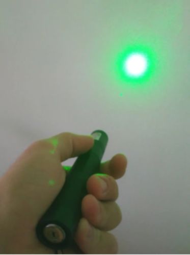 Powerful Green Blue Red Dot Laser Pointer photo review