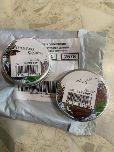Natural Hair Darkening Shampoo Bar with Herbal Extracts photo review