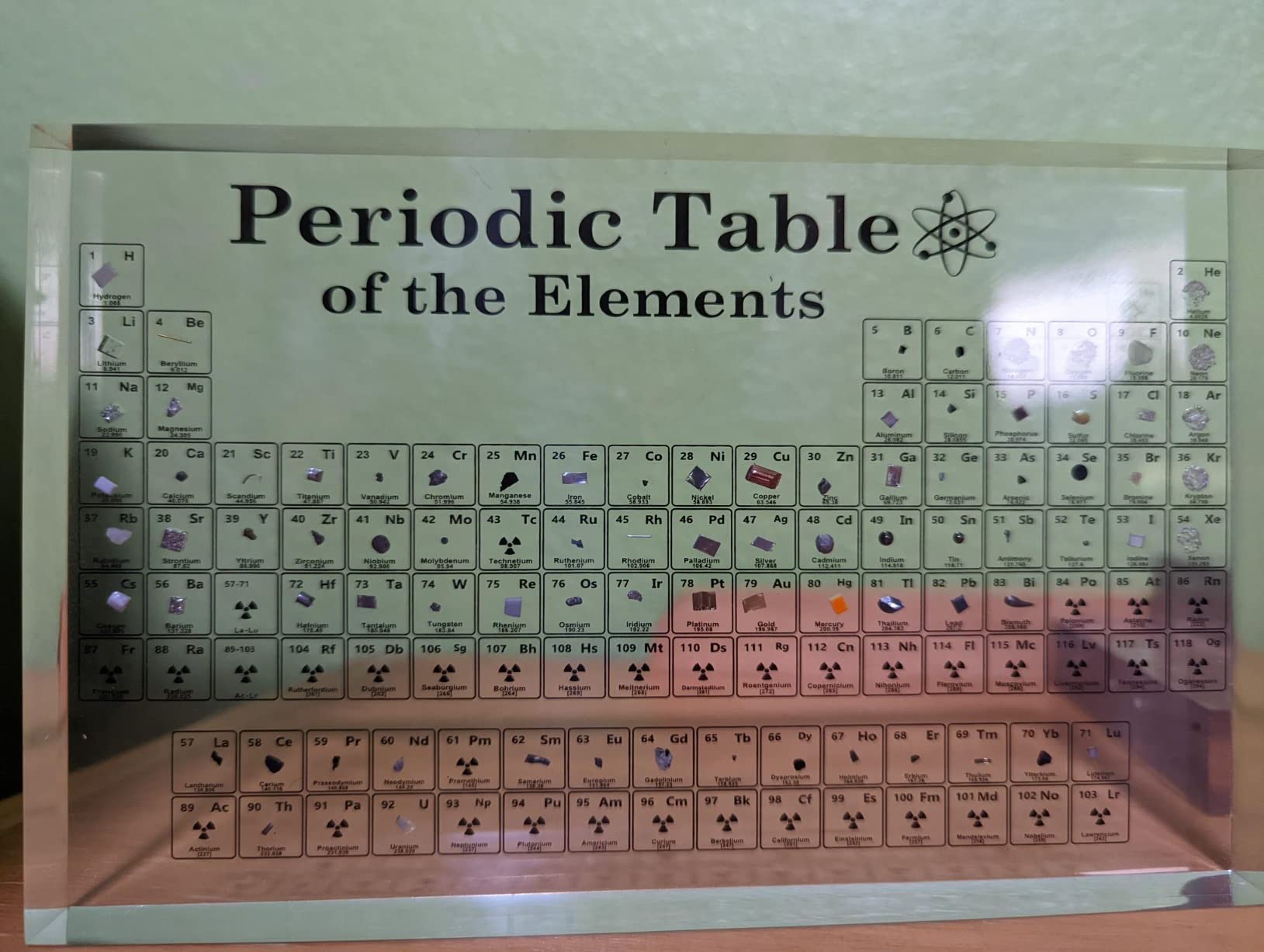 Periodic Table Display Board (6.69 inches) photo review