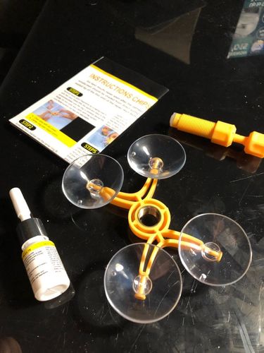Windshield Repair Kit for Cracked Glass and Windscreens photo review
