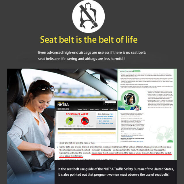 Adjustable Pregnancy Car Seat Belts For Safety And Comfort - Image 5