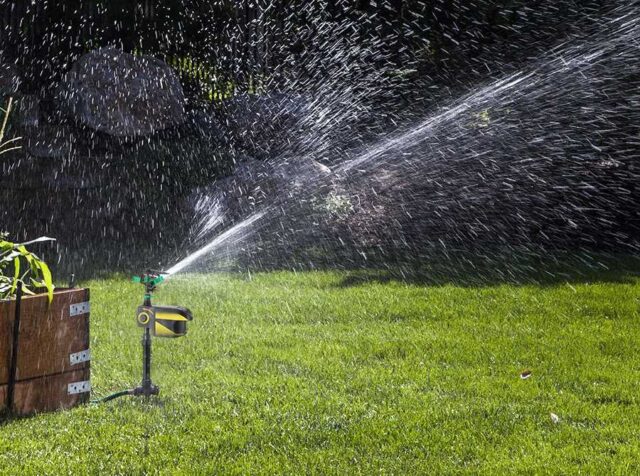 Solar Motion-Activated Sprinkler Animal Repellent & Irrigation System - Image 6