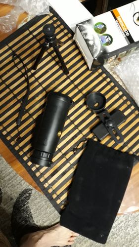 10X HD Zoom Universal Smartphone Monocular Telescope with Clip photo review
