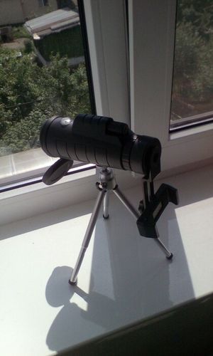 10X HD Zoom Universal Smartphone Monocular Telescope with Clip photo review