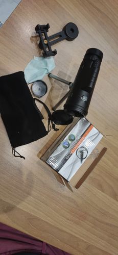 10X HD Zoom Universal Smartphone Monocular Telescope with Clip photo review